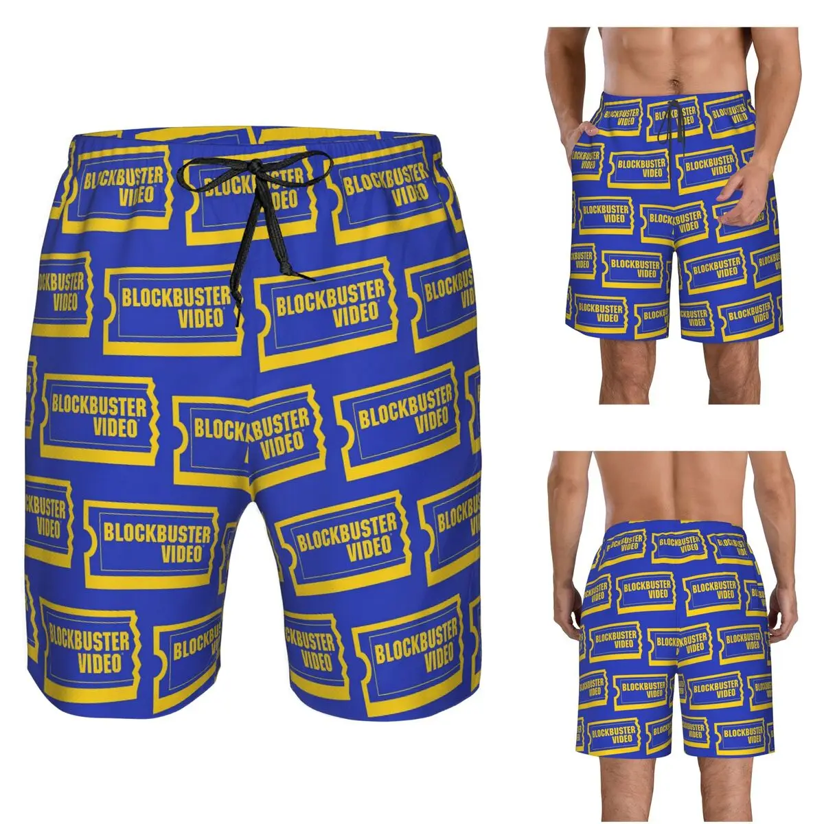 Blockbuster Video Trunks Beach Board Shorts Casual Quick Dry Swim Summer Men Pants
Blockbuster Video Trunks Beach Board Shorts Casual Quick Dry Swim Summer Men Pants