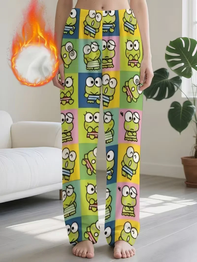 Sanrio Family, большие глаза, лягушка, большие уши, собака, рождественские штаны для сна, осенние и зимние плюшевые штаны с героями мультфильмов для взрослых и детей, теплые для отдыха
Sanrio Family, большие глаза, лягушка, большие уши, собака, рождественские штаны для сна, осенние и зимние плюшевые штаны с героями мультфильмов для взрослых и детей, теплые для отдыха
