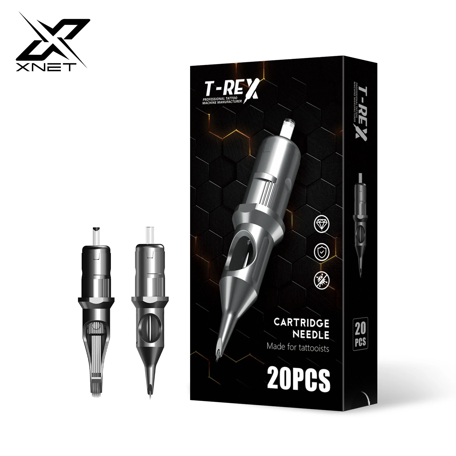 XNET Металлические картриджи для татуировки, иглы 0,35 мм, круглый лайнер, шейдер, изогнутая игла для татуировки Magnum 3RL 5RM, поставка татуировок, 20 шт./лот
XNET Металлические картриджи для татуировки, иглы 0,35 мм, круглый лайнер, шейдер, изогнутая игла для татуировки Magnum 3RL 5RM, поставка татуировок, 20 шт./лот