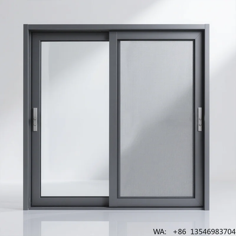 China Factory Waterproof Horizontal Sliding Window Aluminum Alloy Frame Soundproof Heat Insulation Glass Window
China Factory Waterproof Horizontal Sliding Window Aluminum Alloy Frame Soundproof Heat Insulation Glass Window
