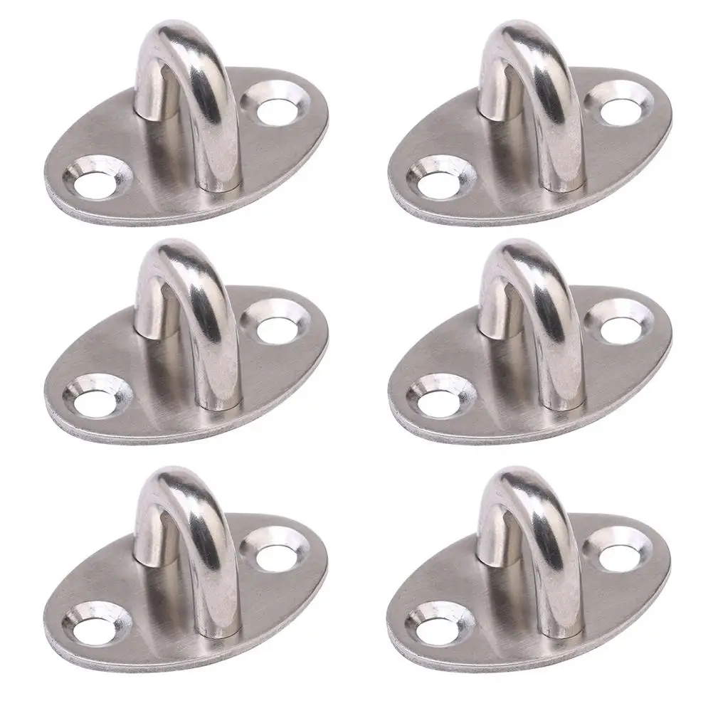 6 Pcs Stainless Steel Hook Load Bearing Fixed Pull Ring Storage Multi Purpose Hooks Wall Mount Home ganization Accessories
6 Pcs Stainless Steel Hook Load Bearing Fixed Pull Ring Storage Multi Purpose Hooks Wall Mount Home ganization Accessories