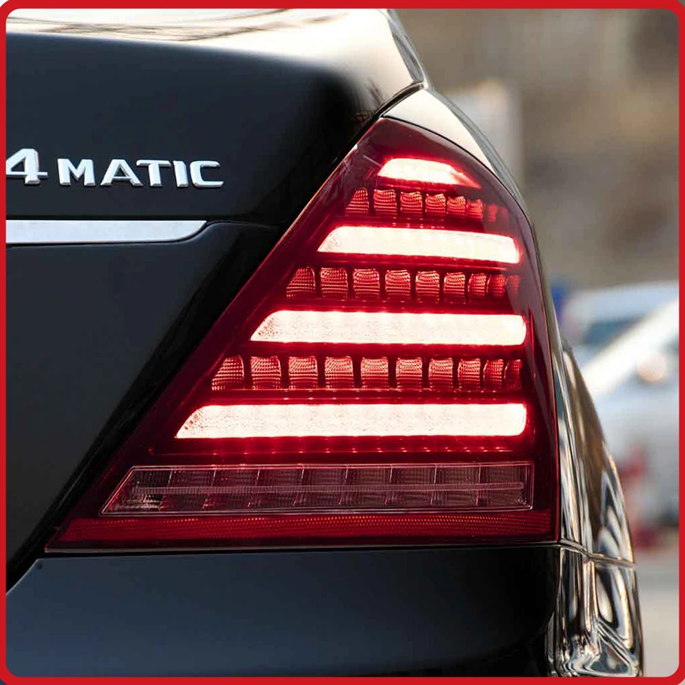 For Mercedes-Benz S-Class W221 2006-2013 Taillights Assembly Upgrade LED Streamer Turn Signal Light Plug and Play New Style
For Mercedes-Benz S-Class W221 2006-2013 Taillights Assembly Upgrade LED Streamer Turn Signal Light Plug and Play New Style
