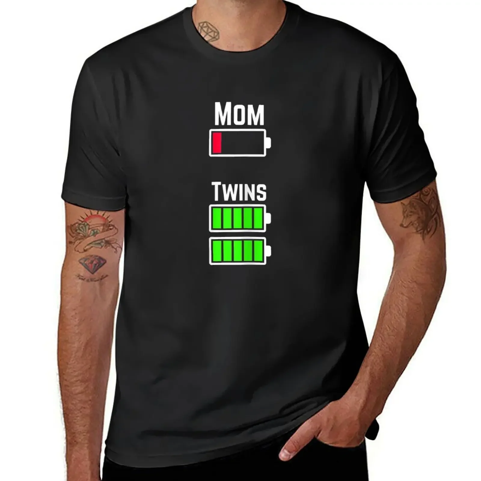 Womens Tired Twin Mom Low Battery Charge T-Shirt oversized boys whites vintage clothes Men's clothing
Womens Tired Twin Mom Low Battery Charge T-Shirt oversized boys whites vintage clothes Men's clothing