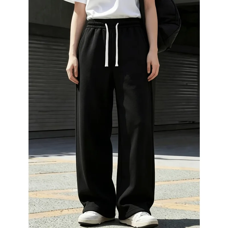 Men's new casual sports pants, perfect for home and daily wear, loose straight leg pants
Men's new casual sports pants, perfect for home and daily wear, loose straight leg pants