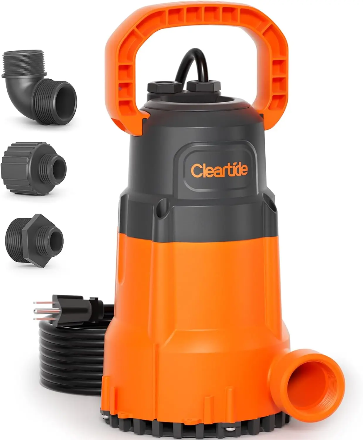 Submersible Utility Water Pump 1/2 HP 3060 GPH for Pool Basement Pond Draining with 10ft Cord
Submersible Utility Water Pump 1/2 HP 3060 GPH for Pool Basement Pond Draining with 10ft Cord