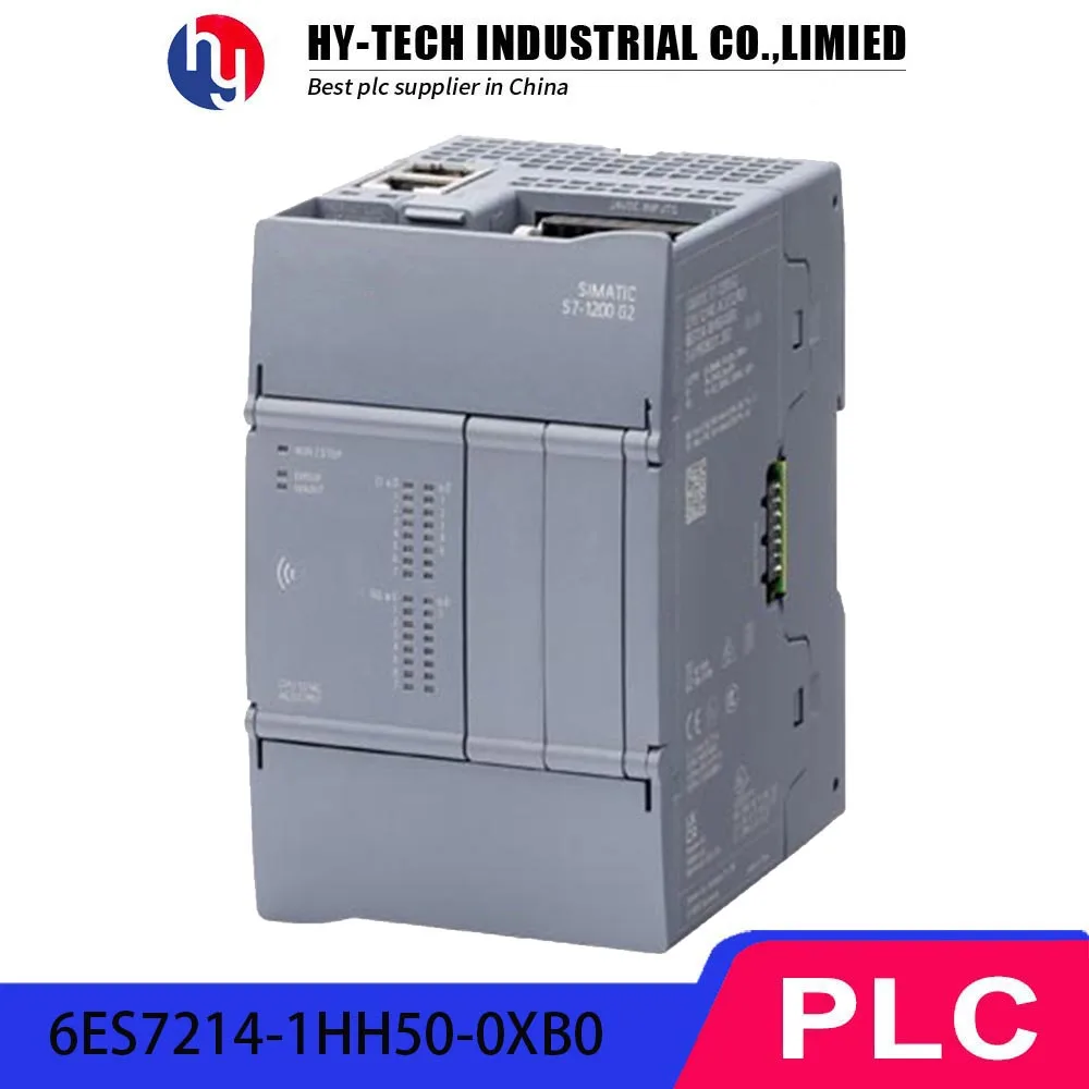Premium PLC Controller 6ES7214-1HH50-0XB0 DC Power 14DI Relay 2A High-Current Output 250KB+750KB Memory Compact Control System
Premium PLC Controller 6ES7214-1HH50-0XB0 DC Power 14DI Relay 2A High-Current Output 250KB+750KB Memory Compact Control System