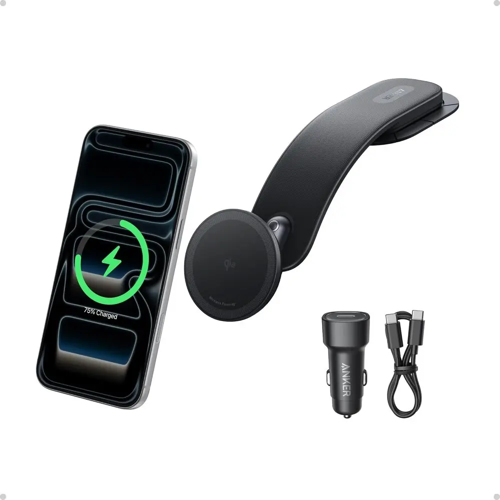 Магнитное беспроводное автомобильное зарядное устройство, 360° ° Регулируемое крепление со съемной подставкой, сертифицированный Qi2 кронштейн из сплава, быстрая зарядка для iPhone
Магнитное беспроводное автомобильное зарядное устройство, 360° ° Регулируемое крепление со съемной подставкой, сертифицированный Qi2 кронштейн из сплава, быстрая зарядка для iPhone