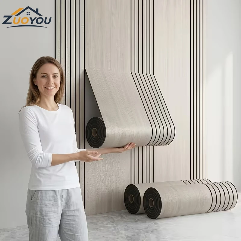 3D Imitation Wood Grain Stereo Grille Self Adhesive Wallpaper Living Room Background Wall Cladding Peel and Stick Wall Stickers
3D Imitation Wood Grain Stereo Grille Self Adhesive Wallpaper Living Room Background Wall Cladding Peel and Stick Wall Stickers