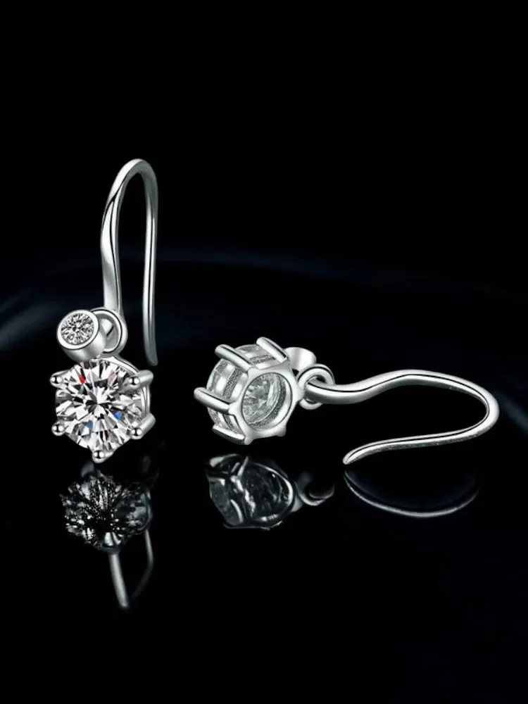 Серебряные серьги, ювелирные изделия, серьги из стерлингового серебра 925 пробы с муассанитом, легкая роскошная модная серьга-гвоздик с темпераментом, подарок на День святого Валентина
Серебряные серьги, ювелирные изделия, серьги из стерлингового серебра 925 пробы с муассанитом, легкая роскошная модная серьга-гвоздик с темпераментом, подарок на День святого Валентина