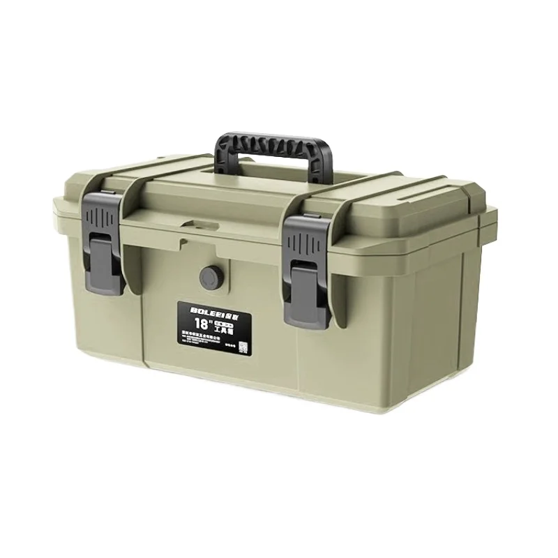 Toolbox Outdoor camping Portable protective case Car storage Hardware storage box Waterproof
Toolbox Outdoor camping Portable protective case Car storage Hardware storage box Waterproof