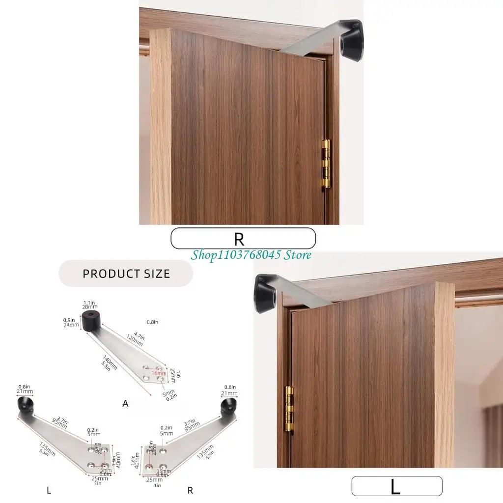 R53F Elegant Floor Door Stop Steel Door Stoppers Multifunction Metal Doorstop Functional Door Stoppers Robusts Door Wedges for 
R53F Elegant Floor Door Stop Steel Door Stoppers Multifunction Metal Doorstop Functional Door Stoppers Robusts Door Wedges for