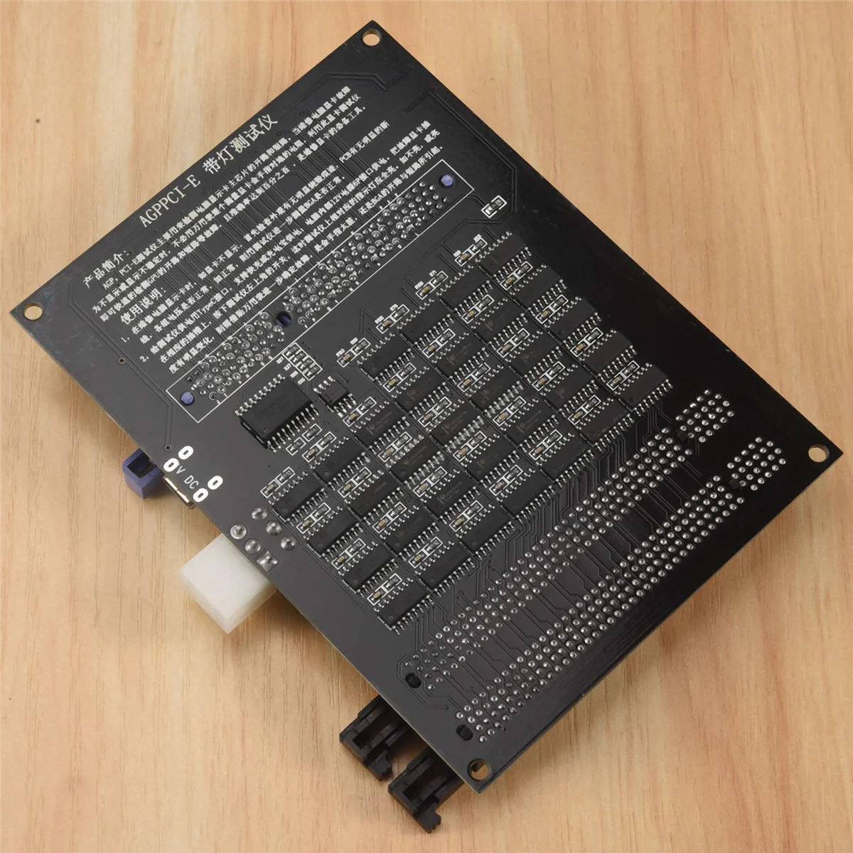 Hot Sale AGP PCI-E X16 Dual-Purpose Socket Tester Display Image Video Card Checker Tester Graphics Card Diagnostic Tool
Hot Sale AGP PCI-E X16 Dual-Purpose Socket Tester Display Image Video Card Checker Tester Graphics Card Diagnostic Tool