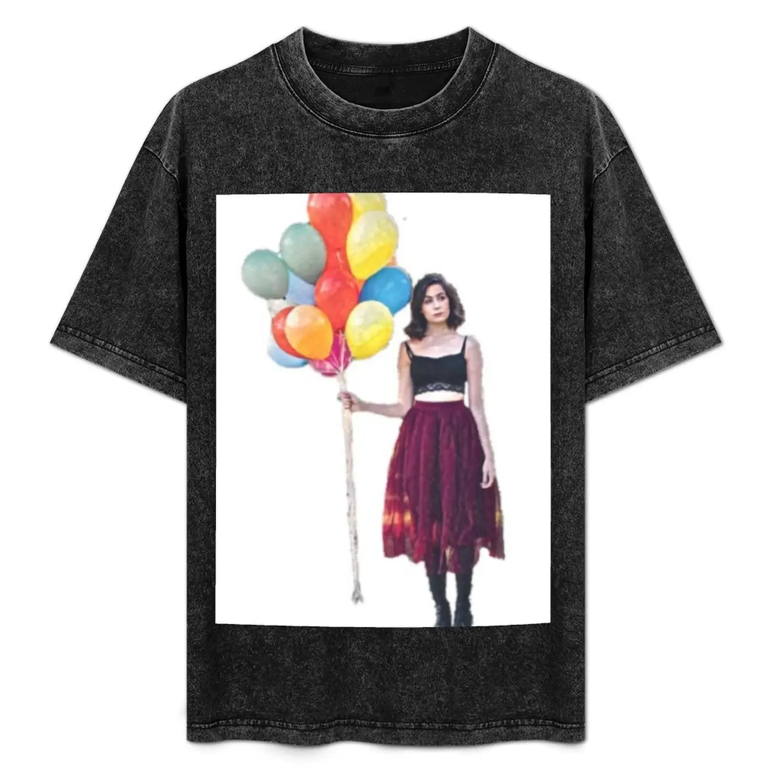 Dodie with balloons T-Shirt Breathable Basic Cotton T-Shirt
Dodie with balloons T-Shirt Breathable Basic Cotton T-Shirt