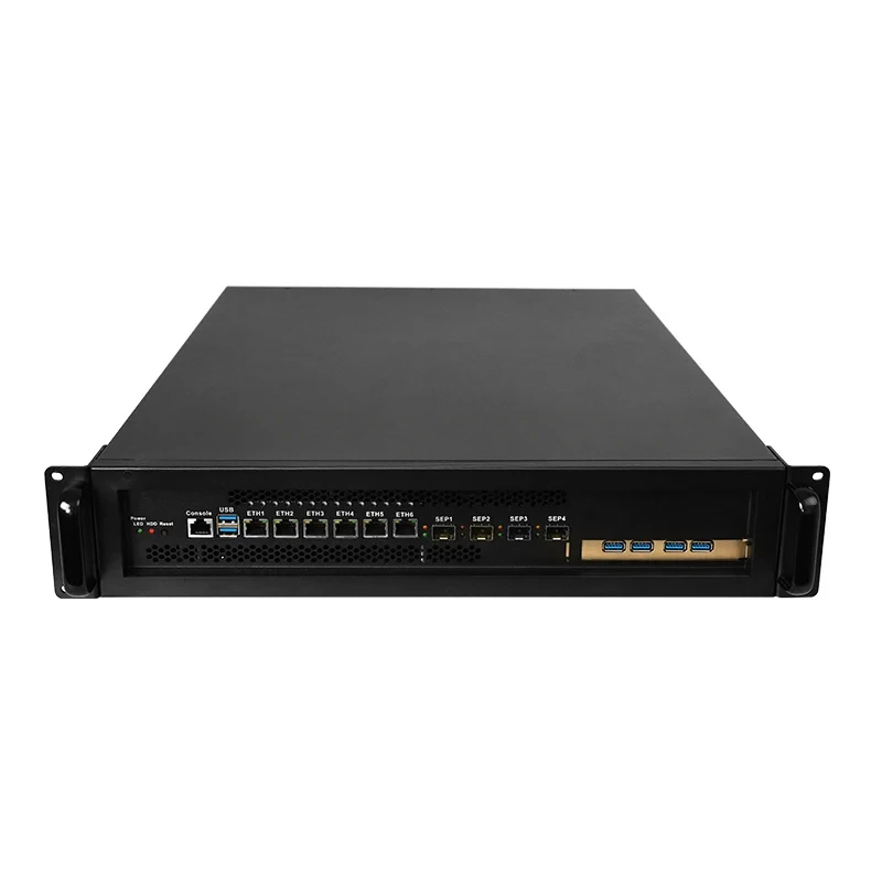 Intel 12th and 13th Gen 2U 19 inch Network Firewall Router wtih chipsets H610 H670 Q670
Intel 12th and 13th Gen 2U 19 inch Network Firewall Router wtih chipsets H610 H670 Q670
