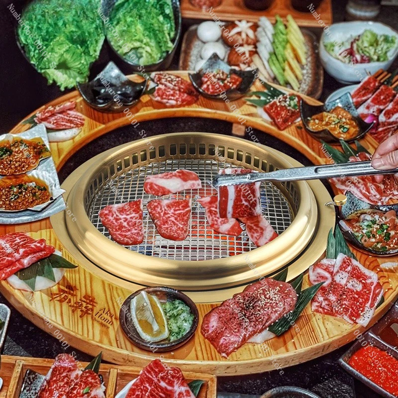 Lower Exhaust Charcoal Grill, Japanese Titanium Round Charcoal Grill
Lower Exhaust Charcoal Grill, Japanese Titanium Round Charcoal Grill