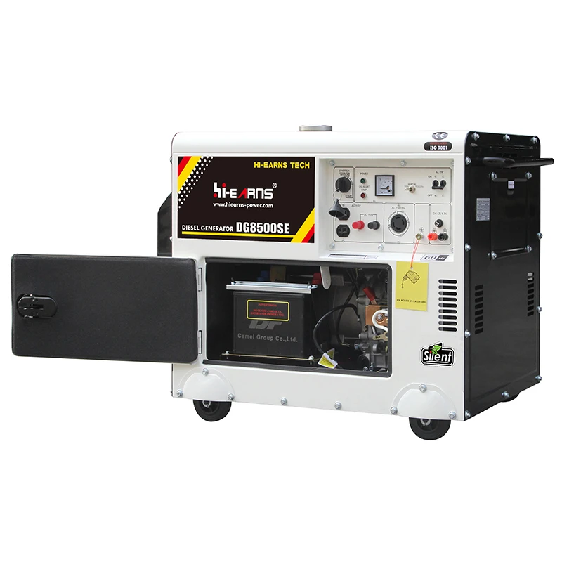 6KW Equal Power Silent Diesel Generator For UK Market Generator
6KW Equal Power Silent Diesel Generator For UK Market Generator