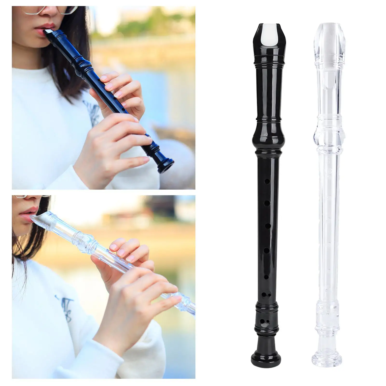 8-hole 8 Hole German Style Soprano Recorder Key of G Descant Instrument
8-hole 8 Hole German Style Soprano Recorder Key of G Descant Instrument
