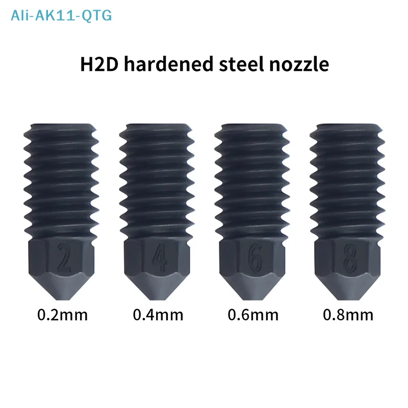 Nozzles For Bambu Lab A1 / A1 Mini Nozzle 0.2 0.4 0.6 0.8mm Hardened Steel Nozzle For Bambulab A1 Upgrade Hotend Kit 3D Printer
Nozzles For Bambu Lab A1 / A1 Mini Nozzle 0.2 0.4 0.6 0.8mm Hardened Steel Nozzle For Bambulab A1 Upgrade Hotend Kit 3D Printer