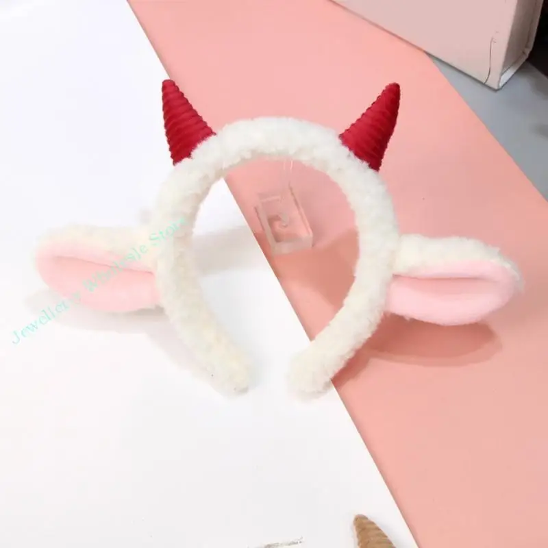 R7UF Christmas Hairhoop Lovely Plush Sheep Ear Hairband Family Gathering Party Supply
R7UF Christmas Hairhoop Lovely Plush Sheep Ear Hairband Family Gathering Party Supply