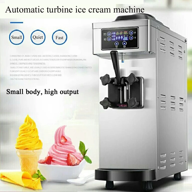 Commercial Professional Soft Ice Cream Machine Single-head 25L/H Ice Cream Commercial Soft Serve Maker
Commercial Professional Soft Ice Cream Machine Single-head 25L/H Ice Cream Commercial Soft Serve Maker