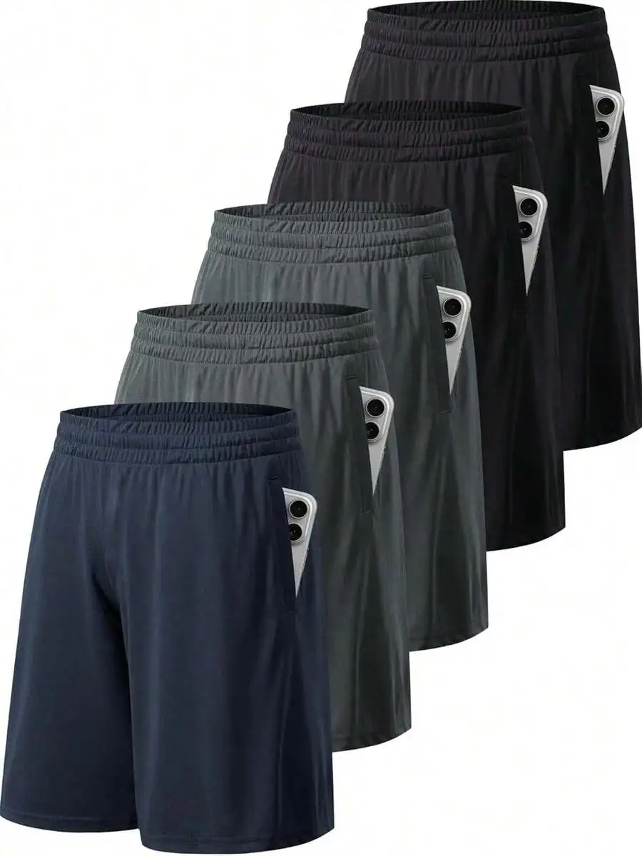 7-Pack Mens Athletic Shorts With Pockets Quick Dry For Running
7-Pack Mens Athletic Shorts With Pockets Quick Dry For Running