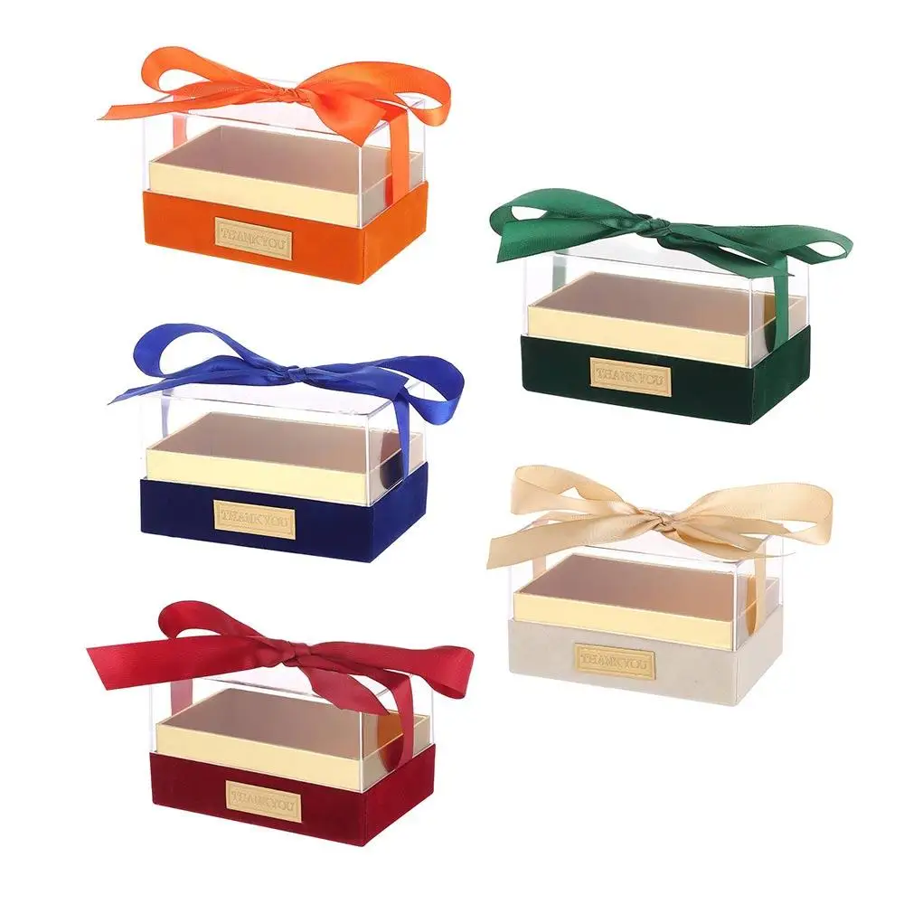 Birthday Party Transparent Wedding Hand Gift Box Acrylic Light Luxury Bow Present Box Valentine's Day Gift Box
Birthday Party Transparent Wedding Hand Gift Box Acrylic Light Luxury Bow Present Box Valentine's Day Gift Box