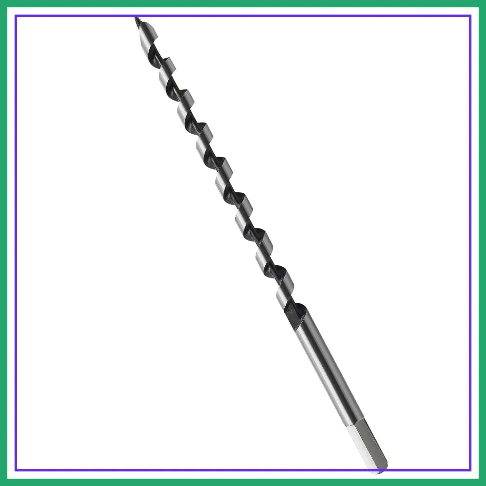 1/2 x 12 Inch Auger Drill Bit, 3/8 Hex Shank Long Drill Bit for Wood, Plastic, Drywall, Composite
1/2 x 12 Inch Auger Drill Bit, 3/8 Hex Shank Long Drill Bit for Wood, Plastic, Drywall, Composite