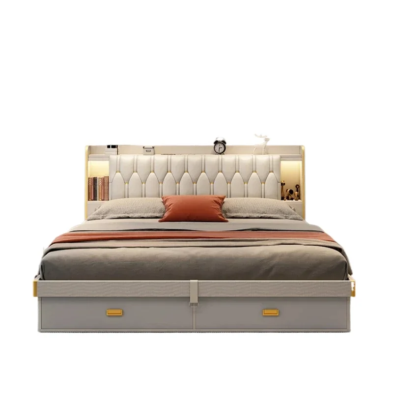 #Replica Modern Storage Double Bed Frame House Luxury Organizer Queen Size Bed Adults Castle Simple Cama Solteiro Salon Furnitur
#Replica Modern Storage Double Bed Frame House Luxury Organizer Queen Size Bed Adults Castle Simple Cama Solteiro Salon Furnitur