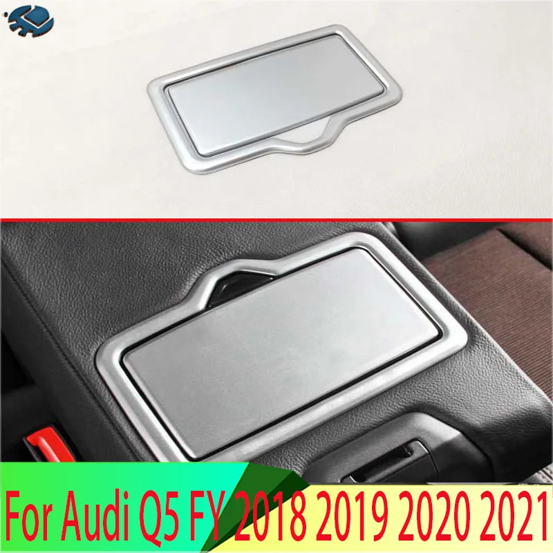 For Audi Q5 FY 2018 2019 2020 2021 Decorate Accessories ABS Chrome Matte Rear Seat Drink Cup Holder Trim Cover
For Audi Q5 FY 2018 2019 2020 2021 Decorate Accessories ABS Chrome Matte Rear Seat Drink Cup Holder Trim Cover