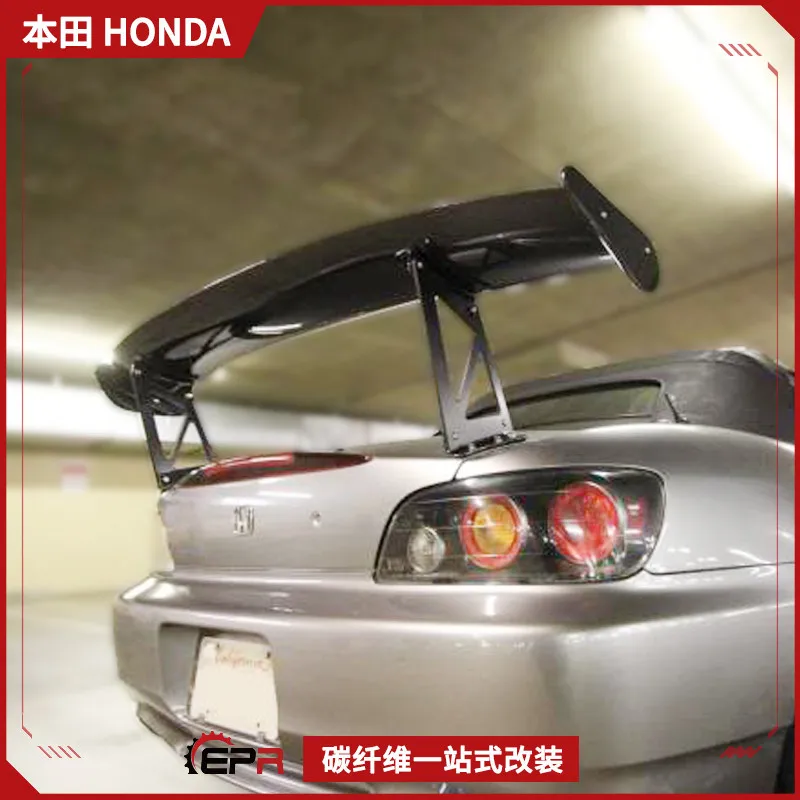 Suitable for Honda S2000 carbon fiber modification Spoon rear spoiler fixed wind wing, car tail is also GT large tail
Suitable for Honda S2000 carbon fiber modification Spoon rear spoiler fixed wind wing, car tail is also GT large tail