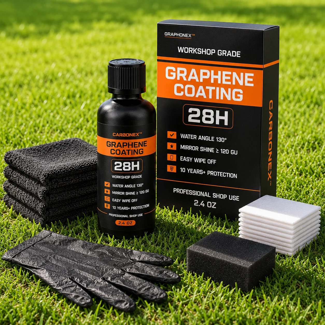 CARPRO Graphene Ceramic Coating with Self Healing and UV Track Technology Car Detailing Professionals 10+ Years of Protection
CARPRO Graphene Ceramic Coating with Self Healing and UV Track Technology Car Detailing Professionals 10+ Years of Protection