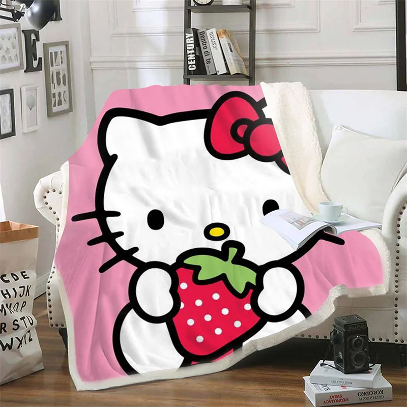 Одеяло Hello Kitty, домашнее одеяло для дивана, обеденный перерыв, одеяло для сна, подходит для офиса и отдыха, подходит для взрослых и детей
Одеяло Hello Kitty, домашнее одеяло для дивана, обеденный перерыв, одеяло для сна, подходит для офиса и отдыха, подходит для взрослых и детей
