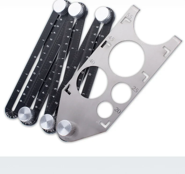 Universal opening positioner Multifunctional special-shaped angle folding ruler tile artifact
Universal opening positioner Multifunctional special-shaped angle folding ruler tile artifact
