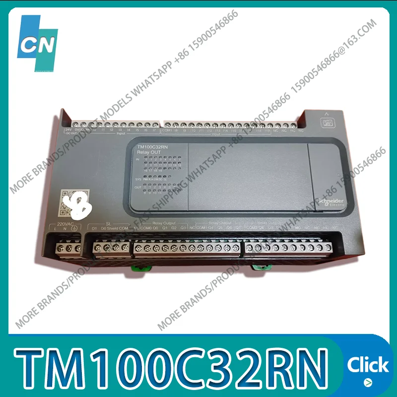 TM100C32RN PLC Programmable Controller Second-hand Original appearance intact Functional tested ok Fast Shipping
TM100C32RN PLC Programmable Controller Second-hand Original appearance intact Functional tested ok Fast Shipping