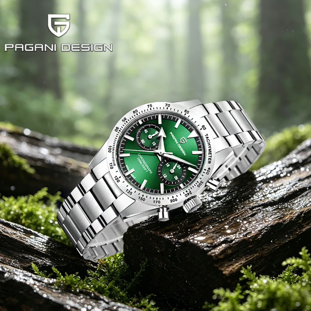 2026 Pagani design Men's Watch Outdoor Light Sports Quartz Men's Watch VK64 Chronograph Waterproof Luminous Men's Watch Sapphire
2026 Pagani design Men's Watch Outdoor Light Sports Quartz Men's Watch VK64 Chronograph Waterproof Luminous Men's Watch Sapphire
