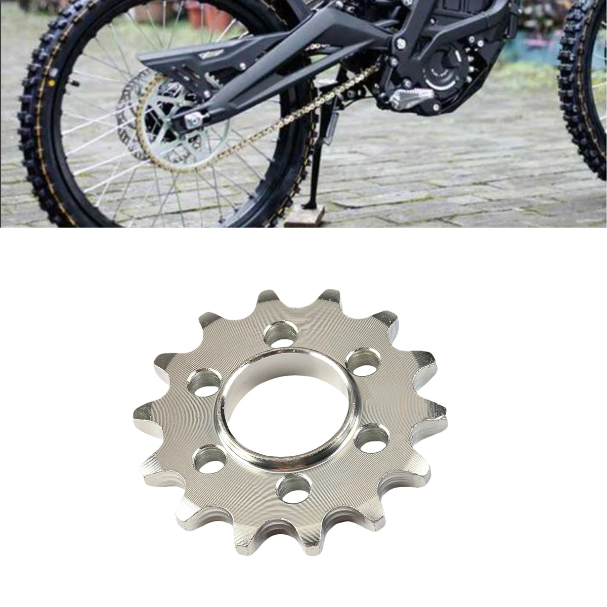 Electric Vehicle Cross-country Bike Motorcycle 14T Front Chain Sprocket For Sur-Ron Sur Ron Surron X S Light Bee Off-Road Electr
Electric Vehicle Cross-country Bike Motorcycle 14T Front Chain Sprocket For Sur-Ron Sur Ron Surron X S Light Bee Off-Road Electr