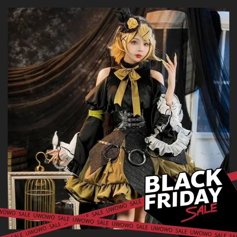 IN STOCK UWOWO Cosplay Kagaminee Rinn x Rascal Collab Witchh Gothicc Halloween Cosplay Costume 
IN STOCK UWOWO Cosplay Kagaminee Rinn x Rascal Collab Witchh Gothicc Halloween Cosplay Costume