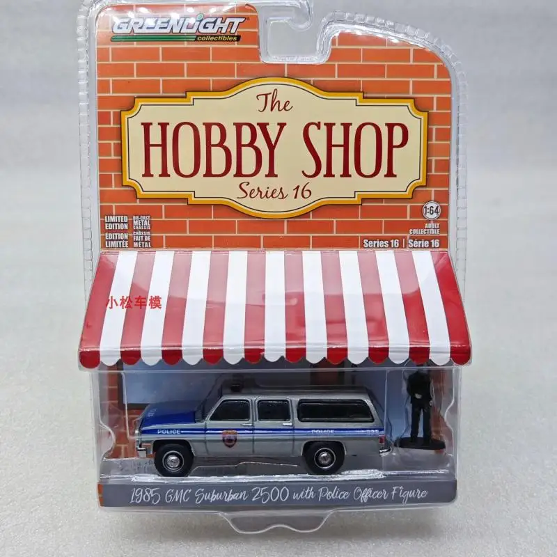 Greenlight 1:64 1985 GMC пригородный 2500 литый под давлением модель автомобиля из сплава, подарки, игрушка
Greenlight 1:64 1985 GMC пригородный 2500 литый под давлением модель автомобиля из сплава, подарки, игрушка
