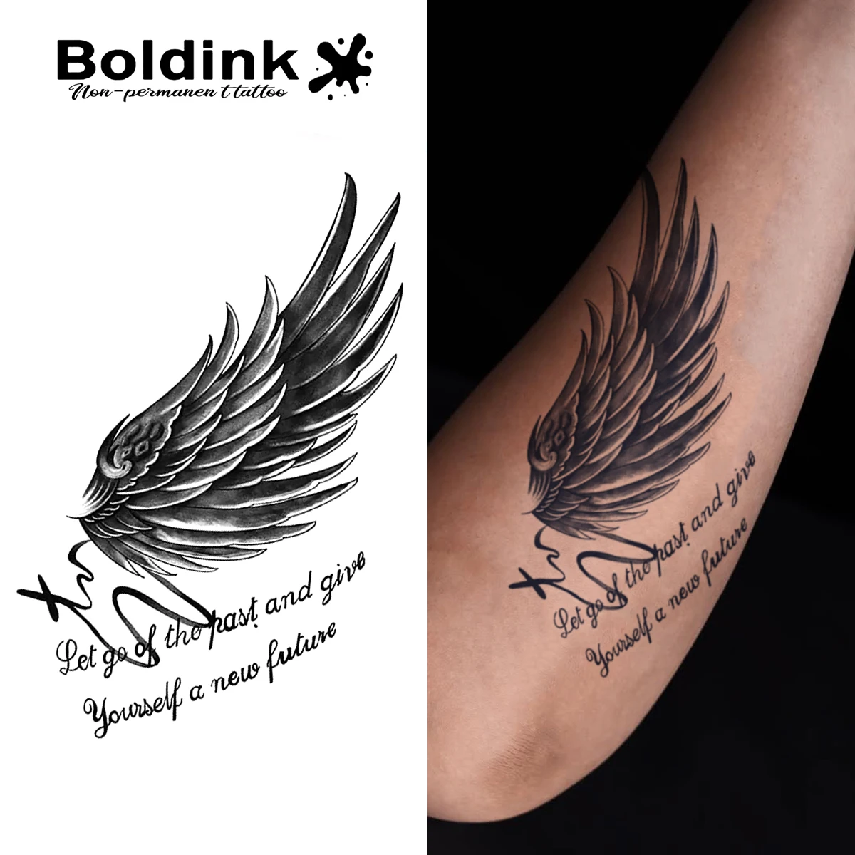 Временная татуировка Dark Wings, легкая до 15 дней, новая технология, волшебная водонепроницаемая полуперманентная наклейка.
Временная татуировка Dark Wings, легкая до 15 дней, новая технология, волшебная водонепроницаемая полуперманентная наклейка.