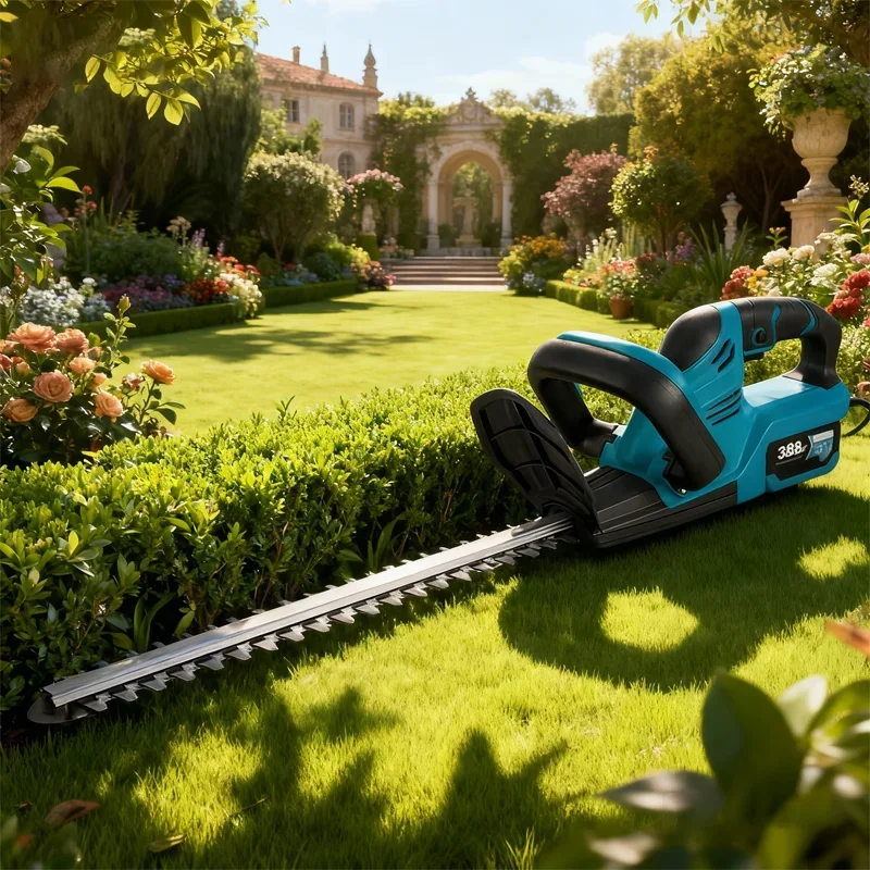 Electric Cordless Lithium Hedge Trimmer Garden Shrub Pruning Cutter Outdoor Greenery Trimming Tool for Yard Landscaping Projects
Electric Cordless Lithium Hedge Trimmer Garden Shrub Pruning Cutter Outdoor Greenery Trimming Tool for Yard Landscaping Projects