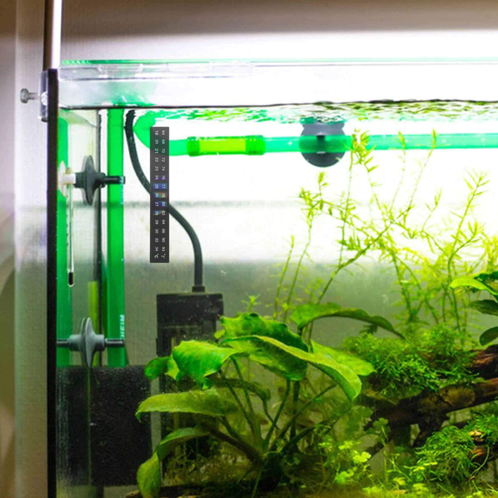 10pcs Temperature Sticker 18-34°C Color Changing Liquid Crystal Strip For Fish Tank Brewing Wine Jar Kombucha Fermenting
10pcs Temperature Sticker 18-34°C Color Changing Liquid Crystal Strip For Fish Tank Brewing Wine Jar Kombucha Fermenting