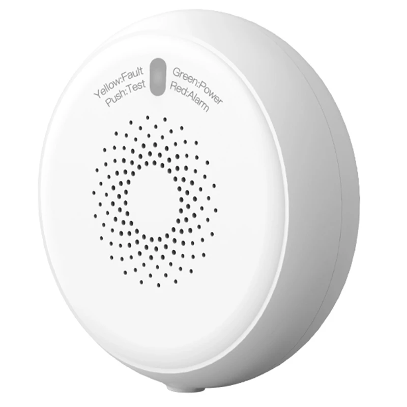 Умный детектор утечки газа Zigbee, умная лампа белого цвета, работает с приложением
Умный детектор утечки газа Zigbee, умная лампа белого цвета, работает с приложением