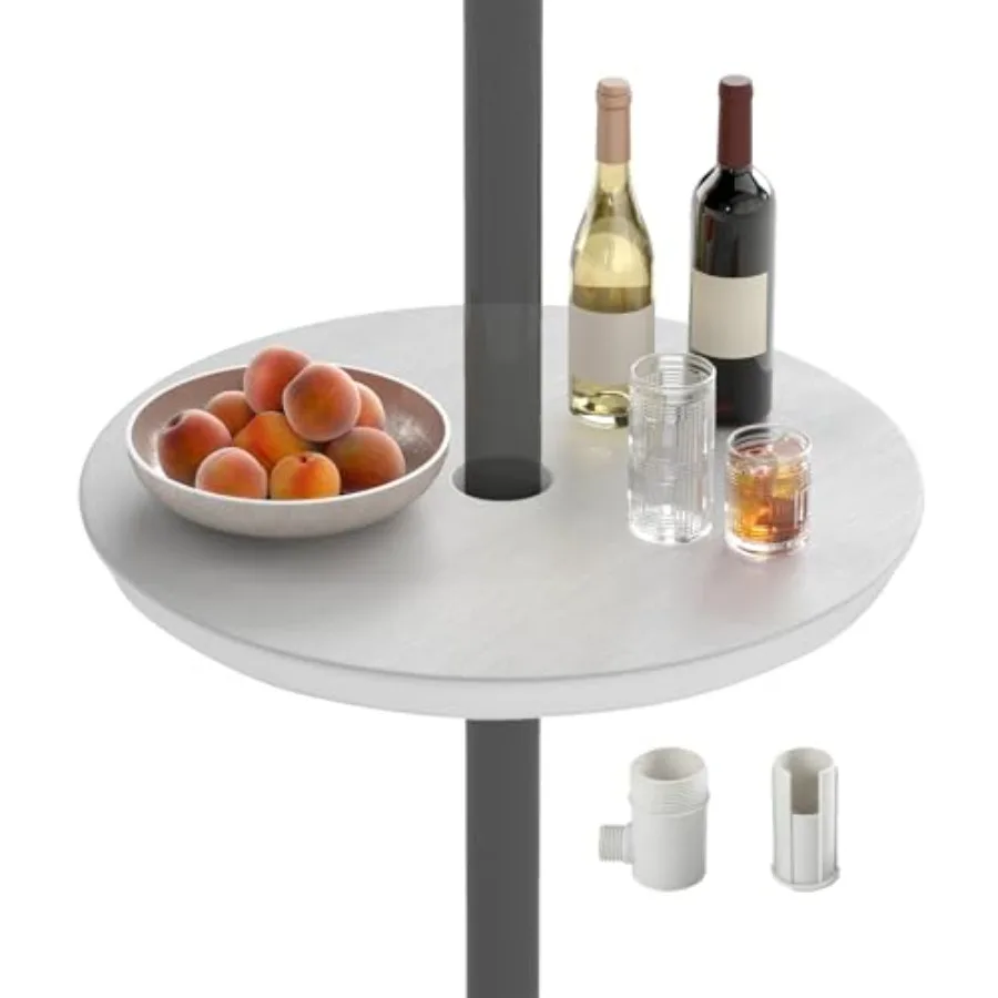 Круглый столик-подставка для зонта 20 дюймов с отверстиями 1,5 и 1,9 дюйма, имитация дерева, портативный, для уличного использования
Круглый столик-подставка для зонта 20 дюймов с отверстиями 1,5 и 1,9 дюйма, имитация дерева, портативный, для уличного использования