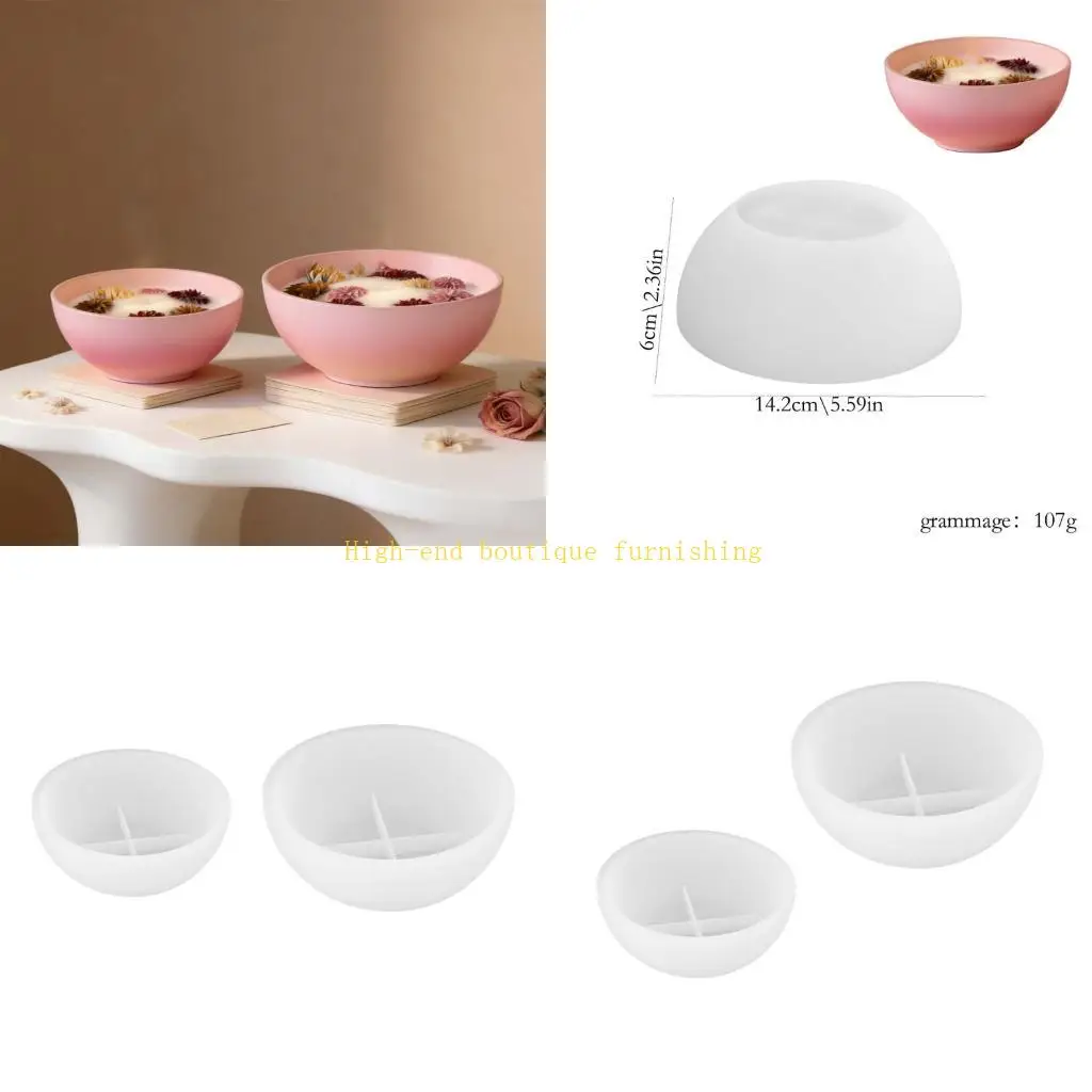 L9NB Round Bowl Silicone Molds Professional Silicone Mould For Making Holder
L9NB Round Bowl Silicone Molds Professional Silicone Mould For Making Holder