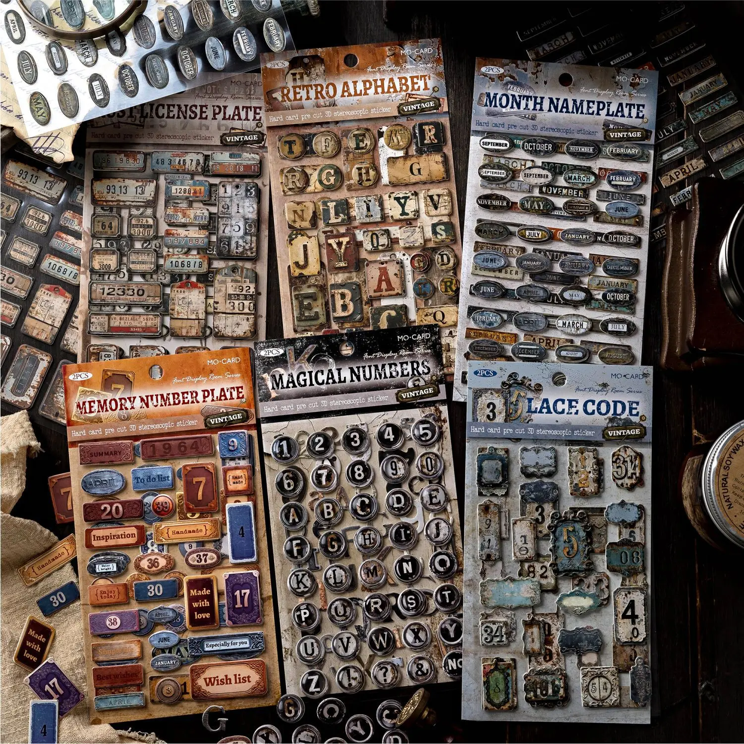 Font Display Room Series Vintage Number Letter Label Landscaping Waste Sticker Creative DIY Journal Material Collage Stationery
Font Display Room Series Vintage Number Letter Label Landscaping Waste Sticker Creative DIY Journal Material Collage Stationery