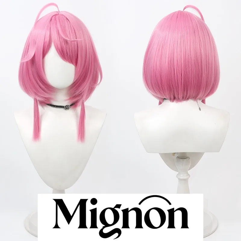 Wuthering Waves Taoqi cosplay wig pink short hair ahoge resonance Halloween gift
Wuthering Waves Taoqi cosplay wig pink short hair ahoge resonance Halloween gift