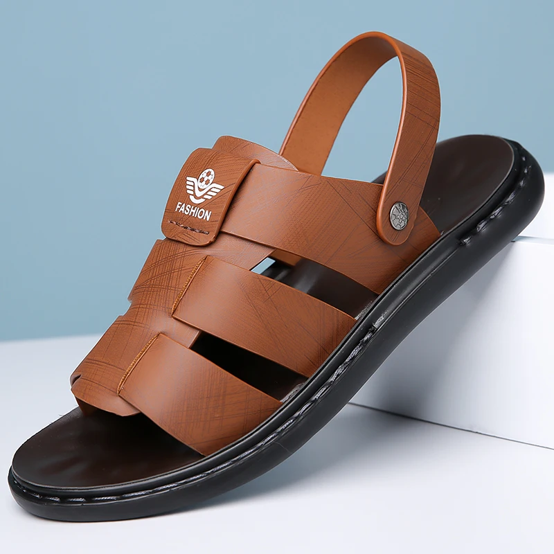 Men's Summer Breathable Fashion Print Sandals Outdoor Beach Wear-Resistant Anti-Slip Soft Bottom Two-Way Wear Slippers-t89
Men's Summer Breathable Fashion Print Sandals Outdoor Beach Wear-Resistant Anti-Slip Soft Bottom Two-Way Wear Slippers-t89