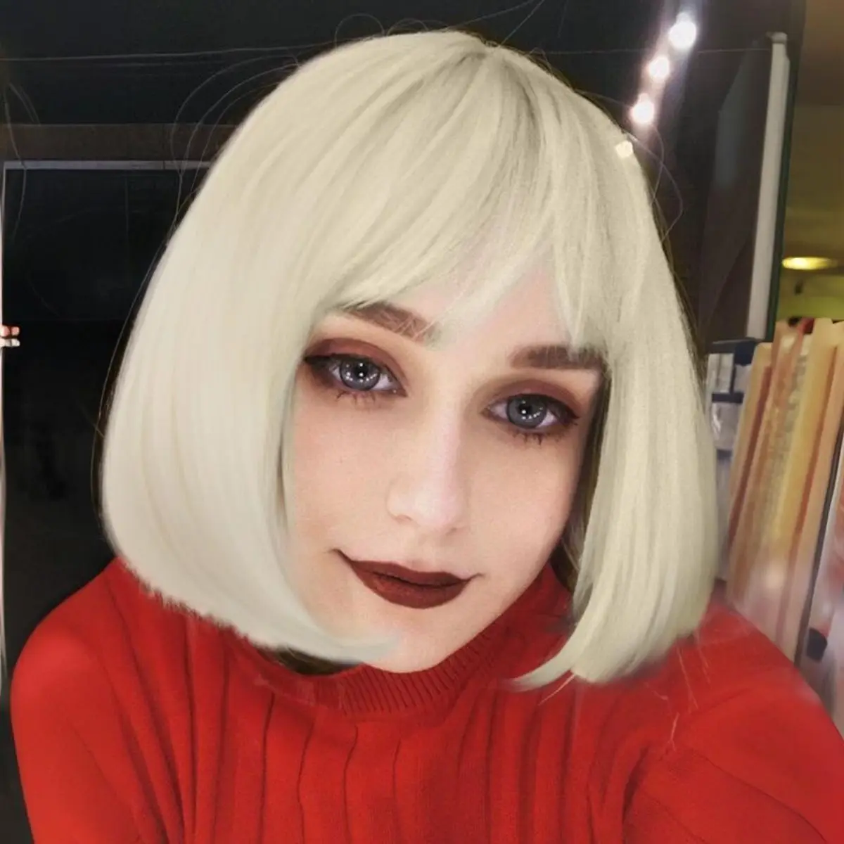Anxin Fashionable Blone Short Straight Anime Wig Cosplay Bob Wig For Women Daily Use
Anxin Fashionable Blone Short Straight Anime Wig Cosplay Bob Wig For Women Daily Use