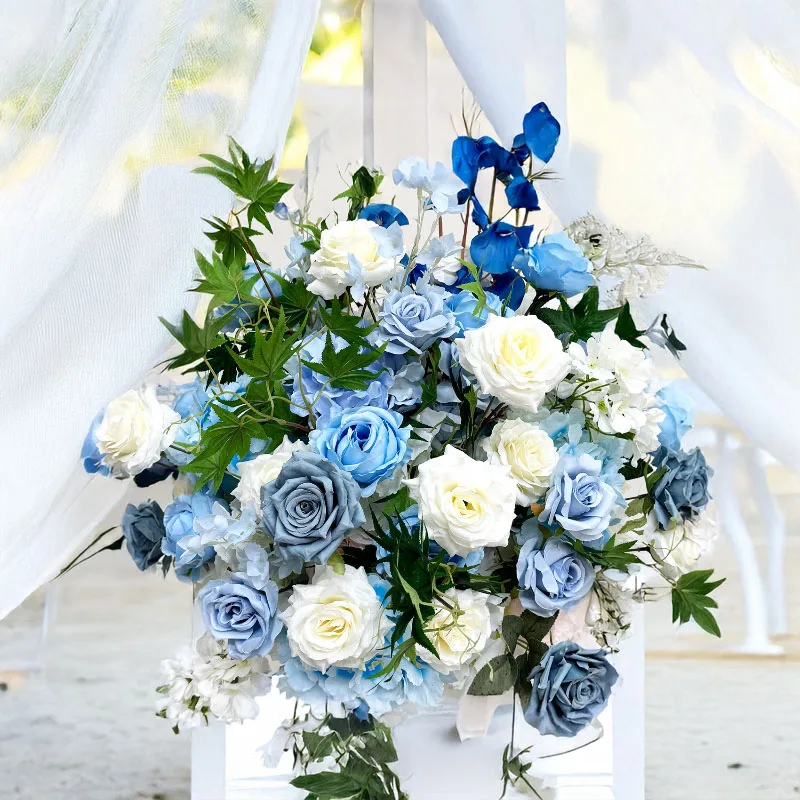 Artificial Rose Ball Wedding Decoration Home Dining Table Placement Table Flower Candlestick Decoration Gypsophila Silk Flower
Artificial Rose Ball Wedding Decoration Home Dining Table Placement Table Flower Candlestick Decoration Gypsophila Silk Flower