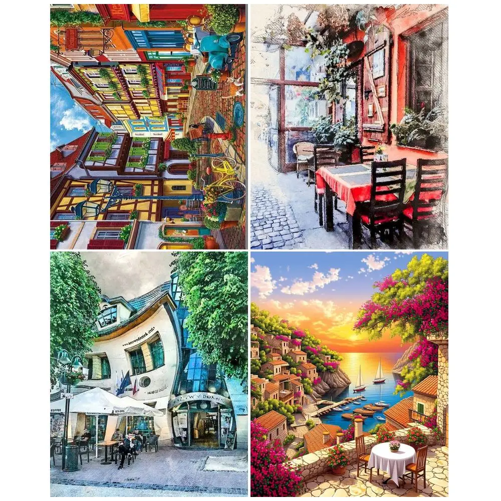 GATYZTORY City Painting By Numbers Handpainted Picture Paint Scenery Canvas for Painting Kits Unique Gift Painting With Numbers
GATYZTORY City Painting By Numbers Handpainted Picture Paint Scenery Canvas for Painting Kits Unique Gift Painting With Numbers